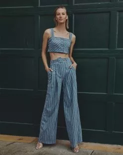 Veronica Beard Maliyah Striped Wide-Leg Pant 11 Veronica Beard Maliyah Striped Wide-Leg Pant -Veronica Beard Sales 2023 0J3A7941a