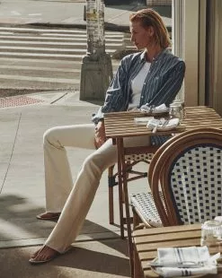 Veronica Beard Lloyd Button-Down Top -Veronica Beard Sales 2023 0J3A8531