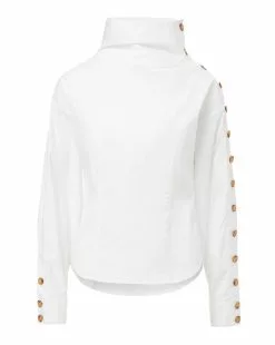 Veronica Beard Fauri Asymmetrical Poplin Shirt 9 Veronica Beard Fauri Asymmetrical Poplin Shirt -Veronica Beard Sales 2023 2208sh3140340 white 33ace30c a39c7a17 7efe 4f9a b54a 64385361b6fd