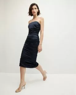 Veronica Beard Kupa Strapless Dress