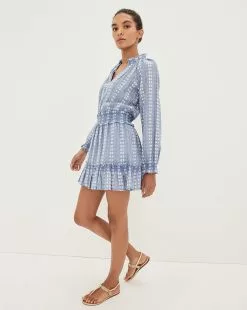 Veronica Beard Espie Striped Dress