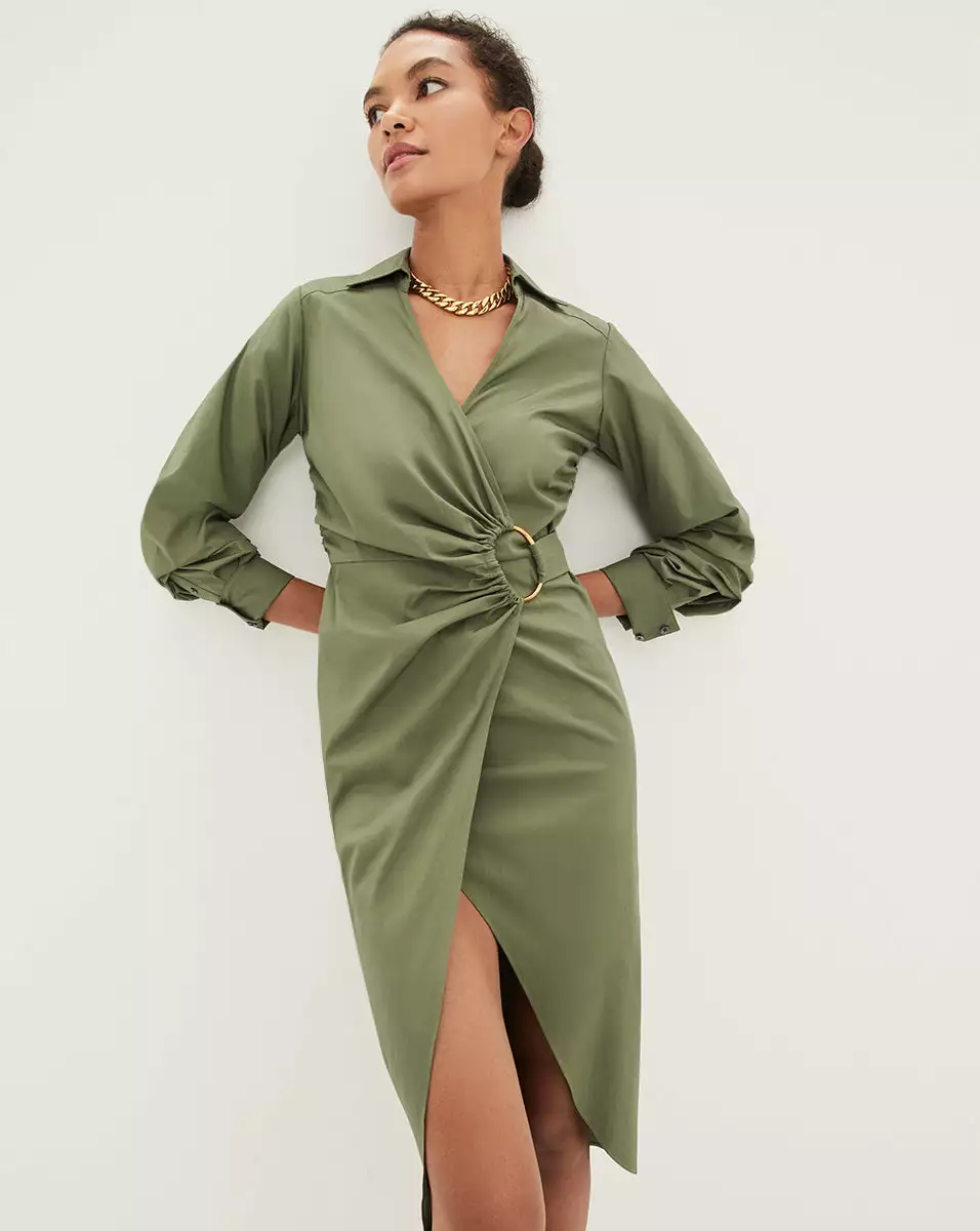 Veronica Beard Afton Wrap Dress 6 Veronica Beard Afton Wrap Dress - Image 6