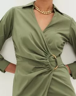 Veronica Beard Afton Wrap Dress 17 Veronica Beard Afton Wrap Dress -Veronica Beard Sales 2023 2302scp20562 stonearmy product 03 0ee07638