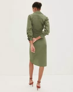 Veronica Beard Afton Wrap Dress 18 Veronica Beard Afton Wrap Dress -Veronica Beard Sales 2023 2302scp20562 stonearmy product 04 b29533ef