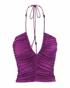 Veronica Beard Nikita Beaded Halter Top 9 Veronica Beard Nikita Beaded Halter Top -Veronica Beard Sales 2023 2303JY5440446