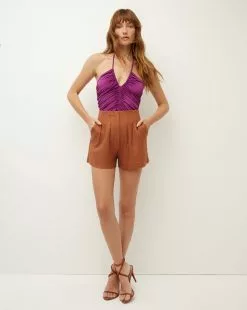 Veronica Beard Nikita Beaded Halter Top 7 Veronica Beard Nikita Beaded Halter Top -Veronica Beard Sales 2023 2303JY5440446 DARKVIOLET PRODUCT 04