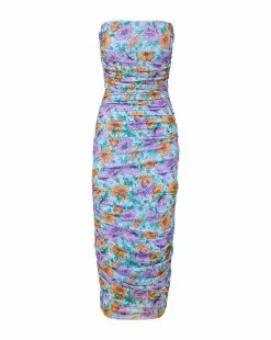 Veronica Beard Quiana Floral-Print Dress -Veronica Beard Sales 2023 2303LC1820570