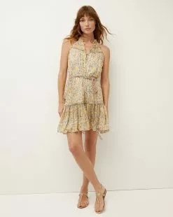 Veronica Beard Dria Paisley Minidress