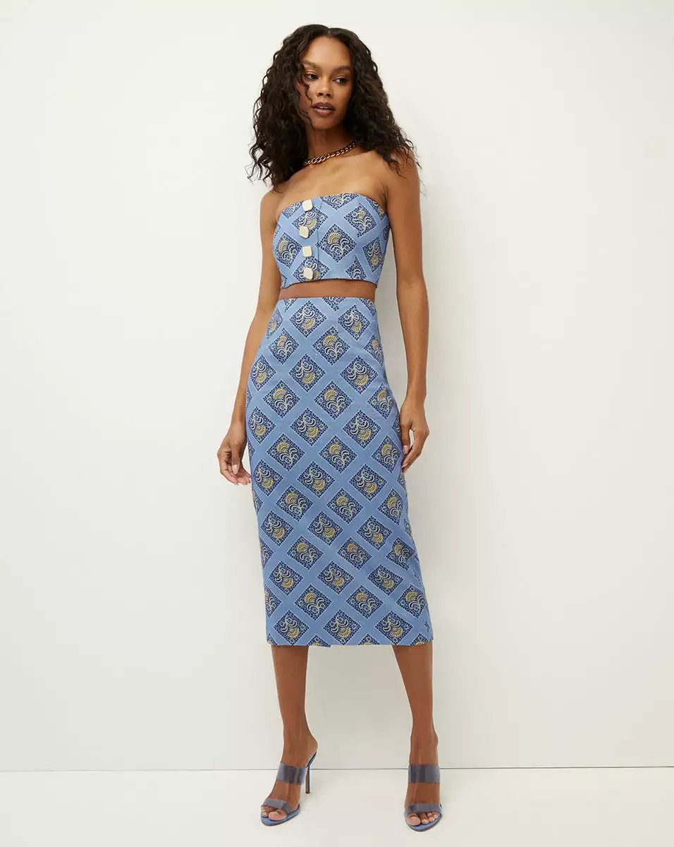 Veronica Beard Ziene Linen Top 2 Veronica Beard Ziene Linen Top - Image 2