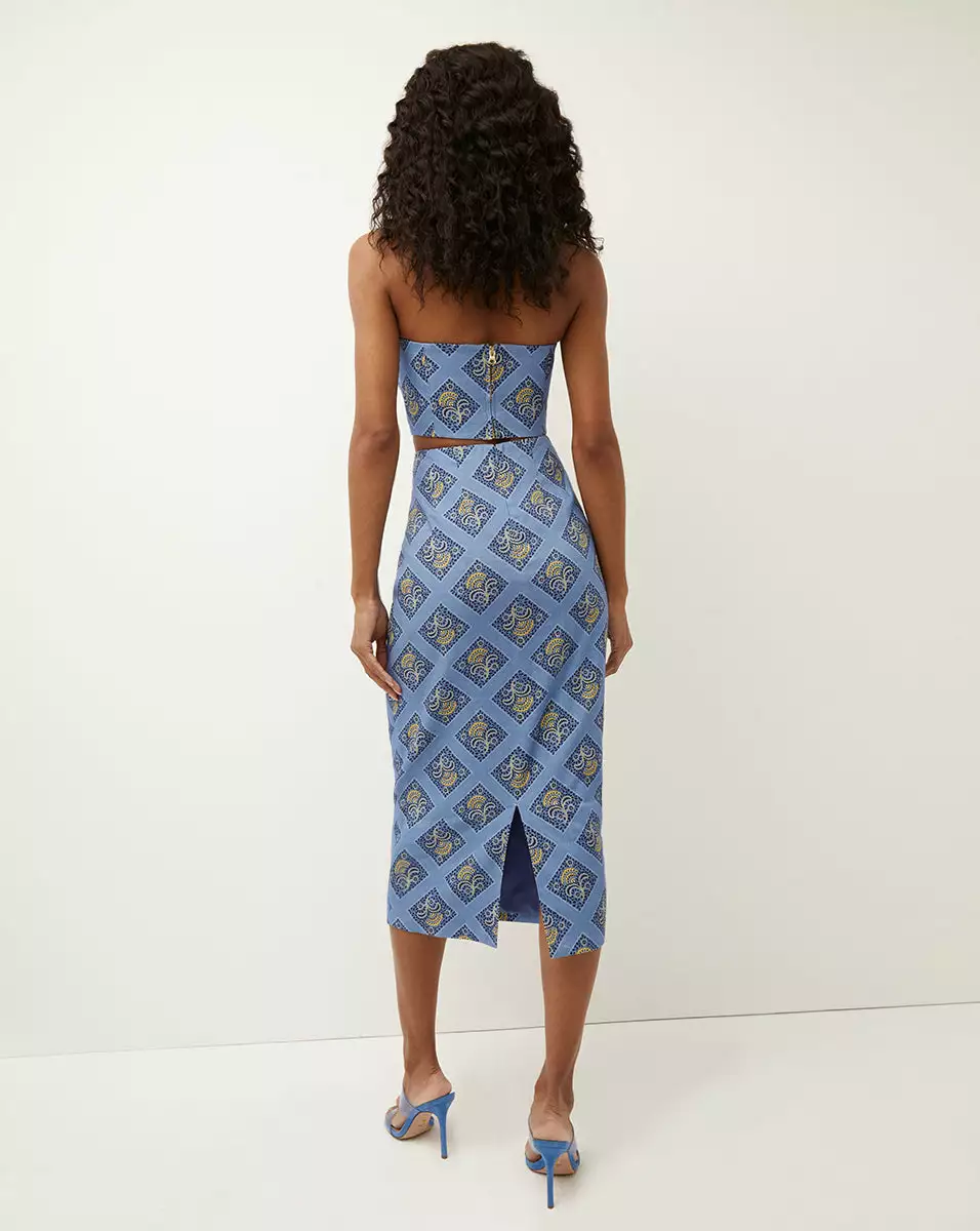 Veronica Beard Ziene Linen Top 4 Veronica Beard Ziene Linen Top - Image 4