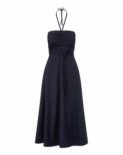 Veronica Beard Tucker Dress -Veronica Beard Sales 2023 2304SCP20598 NAVY