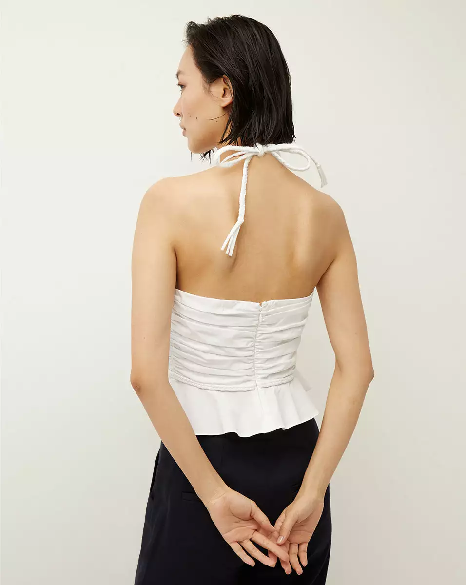 Veronica Beard Arienne Peplum-Hem Top 4 Veronica Beard Arienne Peplum-Hem Top - Image 4