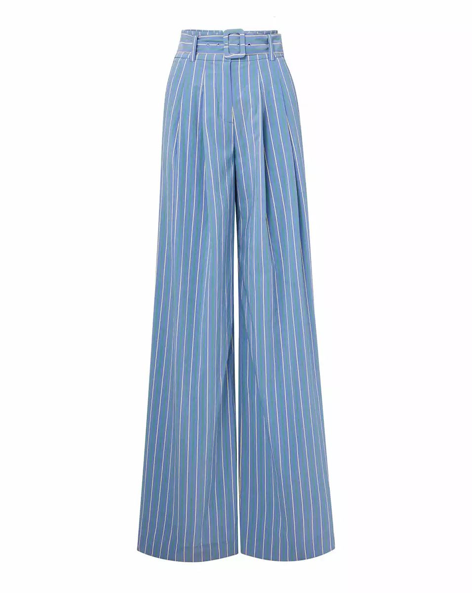 Veronica Beard Maliyah Striped Wide-Leg Pant 7 Veronica Beard Maliyah Striped Wide-Leg Pant - Image 7
