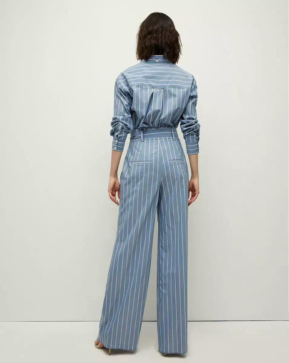 Veronica Beard Maliyah Striped Wide-Leg Pant 3 Veronica Beard Maliyah Striped Wide-Leg Pant - Image 3