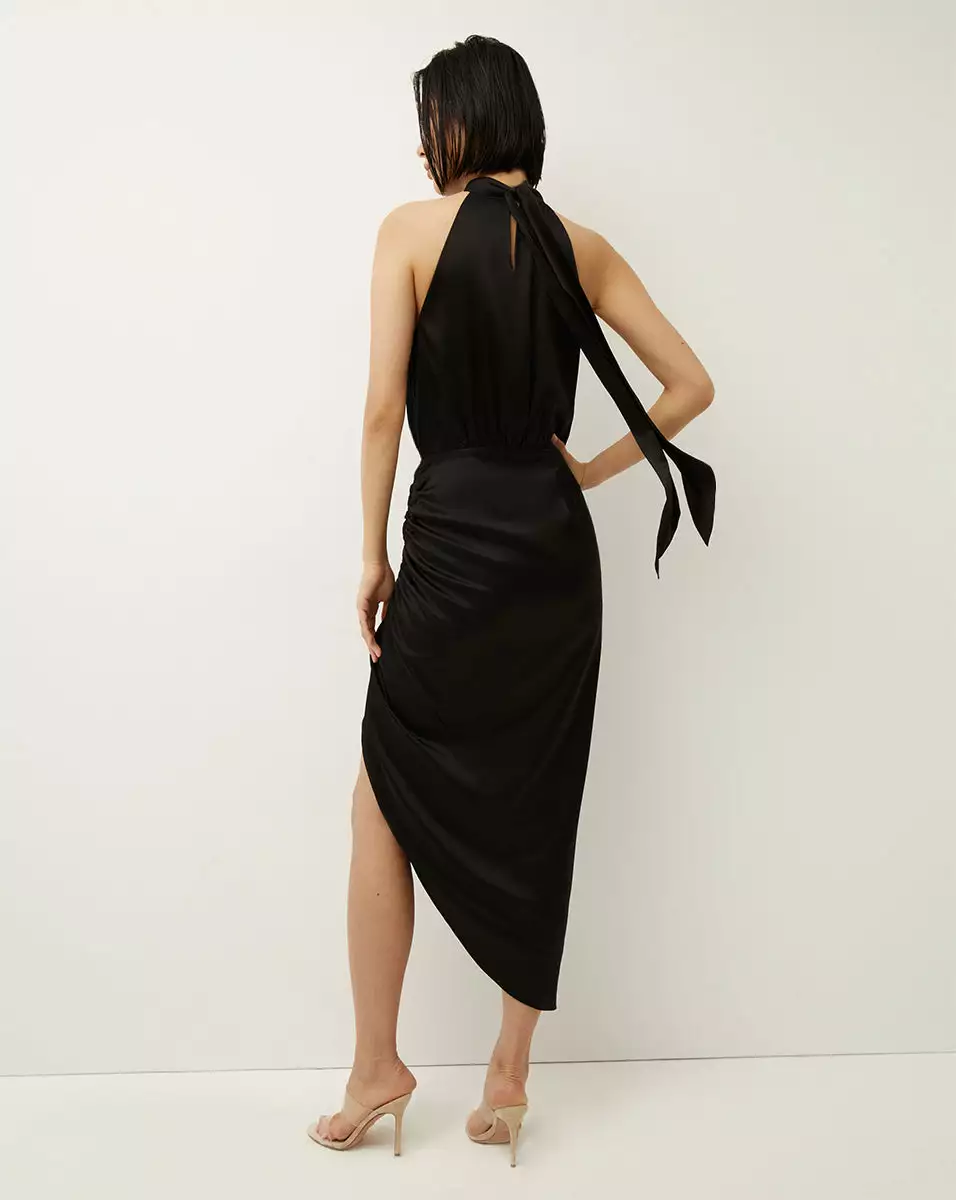 Veronica Beard Gabriella Silk Halter Dress 3 Veronica Beard Gabriella Silk Halter Dress - Image 3