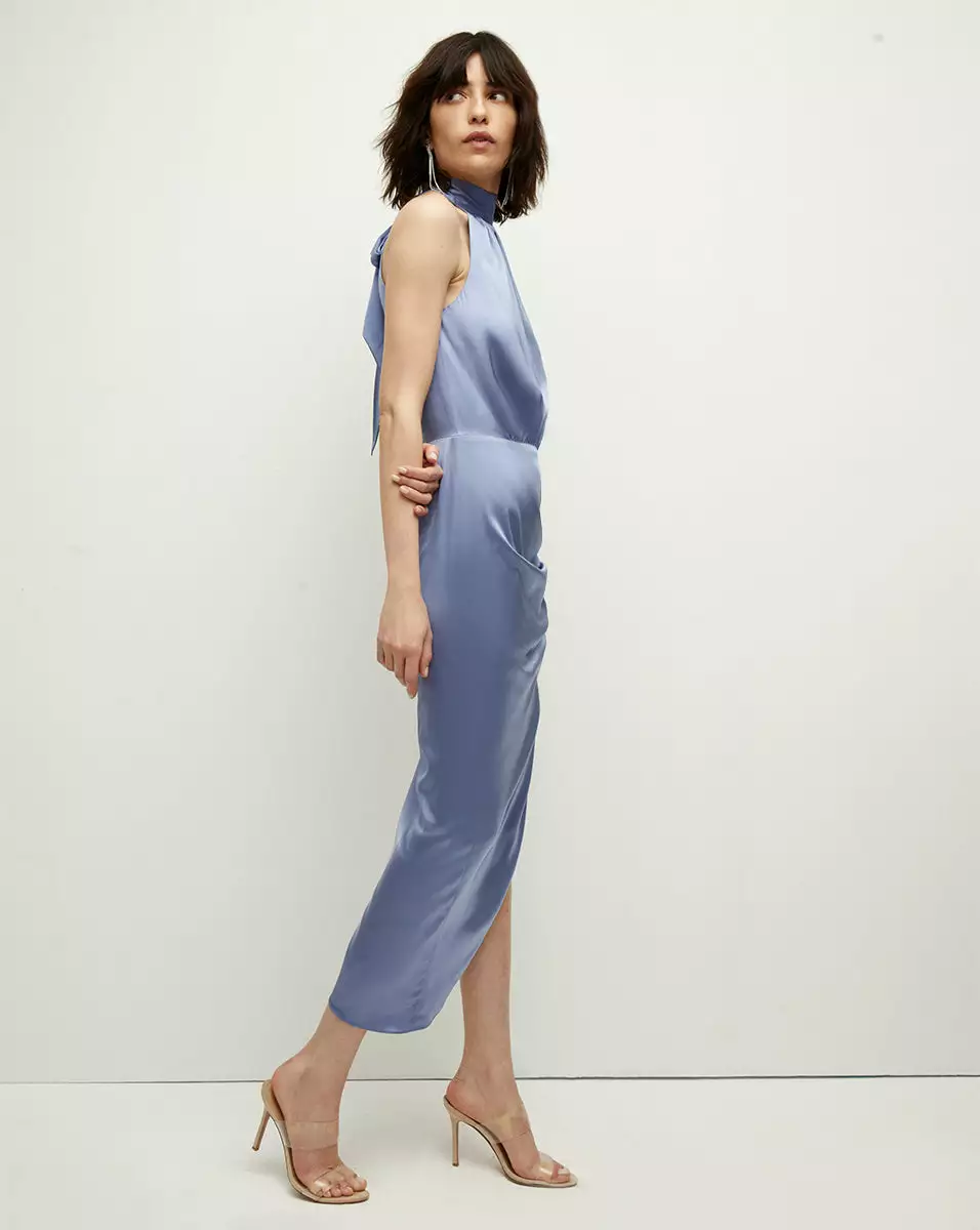 Veronica Beard Gabriella Silk Halter Dress 6 Veronica Beard Gabriella Silk Halter Dress - Image 6