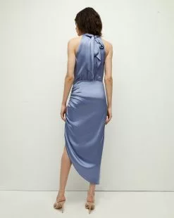Veronica Beard Gabriella Silk Halter Dress 16 Veronica Beard Gabriella Silk Halter Dress -Veronica Beard Sales 2023 2305CHM0420224 STEELBLUE PRODUCT 04