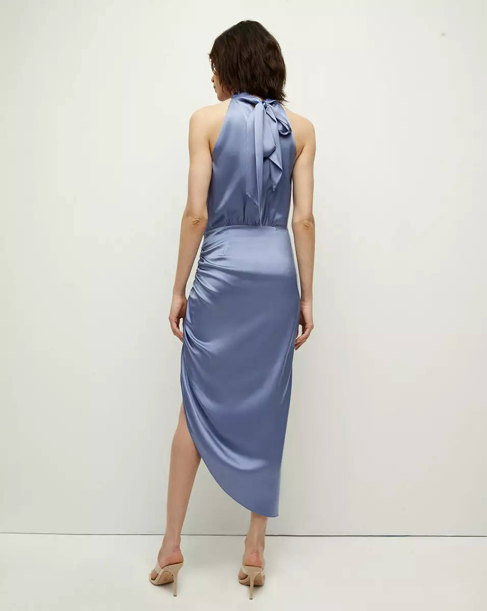 Veronica Beard Gabriella Silk Halter Dress 8 Veronica Beard Gabriella Silk Halter Dress - Image 8