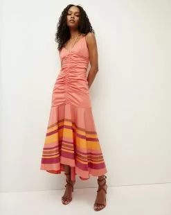 Veronica Beard Fitz Halter Dress 14 Veronica Beard Fitz Halter Dress -Veronica Beard Sales 2023 2305CO3120585 CORALMULTI PRODUCT 01