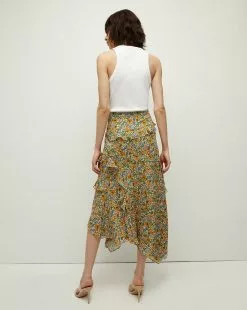 Veronica Beard Eleonora Floral-Print Skirt -Veronica Beard Sales 2023 2305GGT063345 MULTI PRODUCT 04