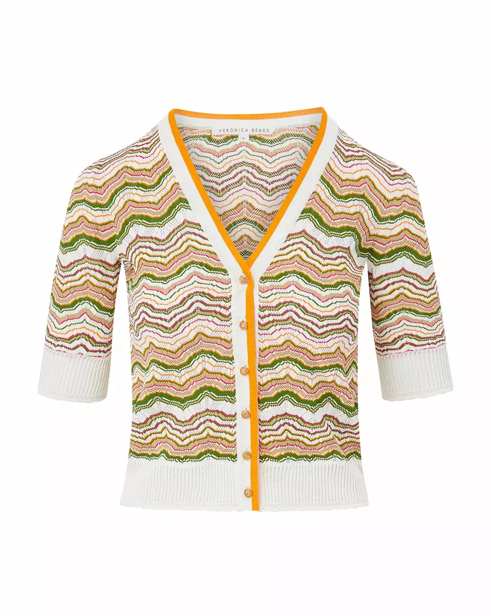 Veronica Beard Varia Stretch Knit Cardigan 4 Veronica Beard Varia Stretch Knit Cardigan - Image 4