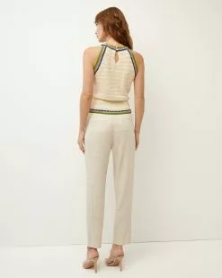 Veronica Beard Makai Knit Tank -Veronica Beard Sales 2023 2305KN5009872 ECRUMULTI PRODUCT 03