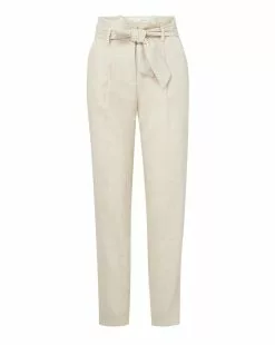 Veronica Beard Zelly Metallic-Linen Pant -Veronica Beard Sales 2023 2305LN2560311