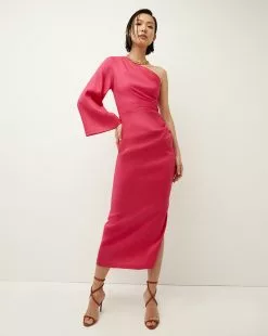 Veronica Beard Patsy Linen Dress