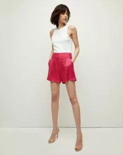 Veronica Beard Velia Linen Short