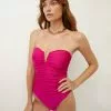 Veronica Beard Arpel One-Piece Swimsuit 8 Veronica Beard Arpel One-Piece Swimsuit -Veronica Beard Sales 2023 2305SW1300213 FUSCHIA PRODUCT 01