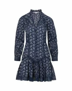 Veronica Beard Nayari Cotton-Voile Dress 9 Veronica Beard Nayari Cotton-Voile Dress -Veronica Beard Sales 2023 2306CO2720665 MARINE OFF WHITE 4ca7e738 ac7e 400e adde 29ab6f5b2ca4