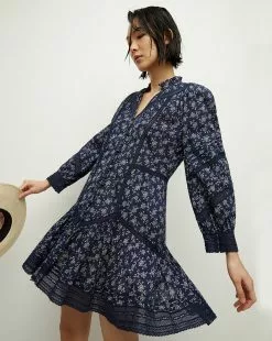 Veronica Beard Nayari Cotton-Voile Dress