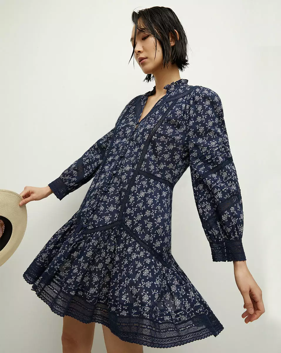 Veronica Beard Nayari Cotton-Voile Dress 1 Veronica Beard Nayari Cotton-Voile Dress