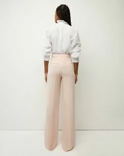 Veronica Beard Edia Pant -Veronica Beard Sales 2023 2306CP216508 BALLETPINK PRODUCT 04