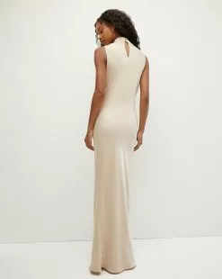 Veronica Beard Kura Dress -Veronica Beard Sales 2023 2306CR00420052 SAND PRODUCT 04