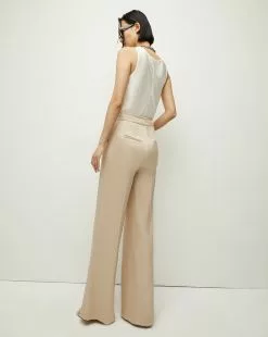Veronica Beard Robinne Pant -Veronica Beard Sales 2023 2306CR0046472 SAND PRODUCT 04