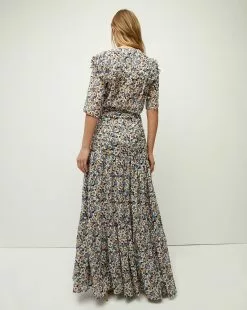 Veronica Beard Mick Floral Dress 8 Veronica Beard Mick Floral Dress -Veronica Beard Sales 2023 2306GGT062529 BLKMULTI PRODUCT 04