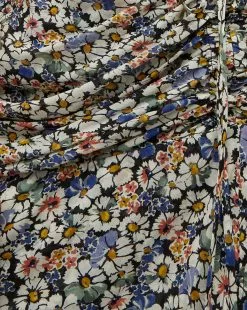 Veronica Beard Lucien Floral Silk Skirt -Veronica Beard Sales 2023 2306GGT0630325 BLKMULTI PRODUCT 03