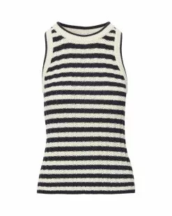 Veronica Beard Jerrel Knit Tank 11 Veronica Beard Jerrel Knit Tank -Veronica Beard Sales 2023 2306KN5009873 NAVY WHITE 42b2976e 346c 4397 9076 2e2bc30a5166