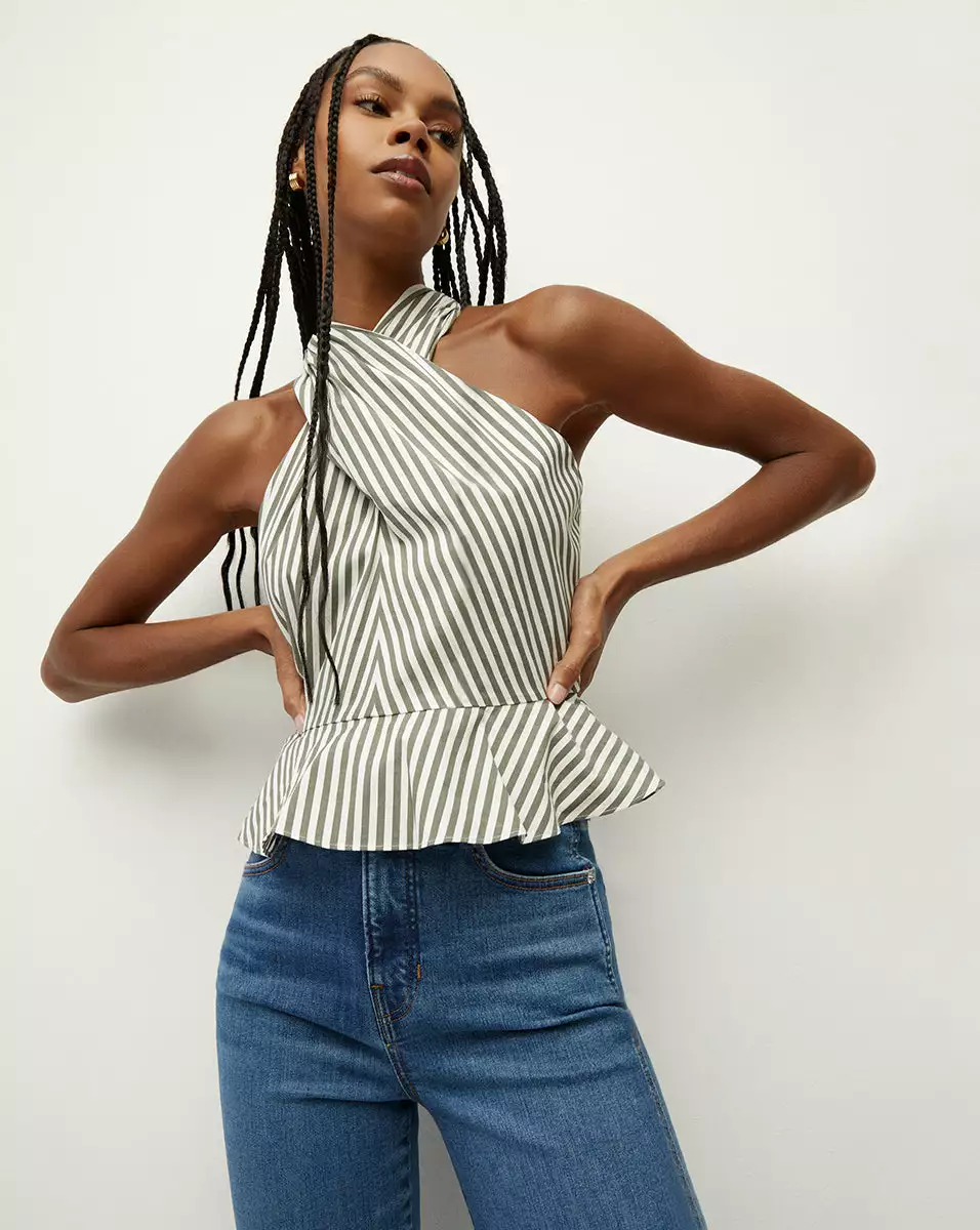Veronica Beard Drey Striped Top 1 Veronica Beard Drey Striped Top