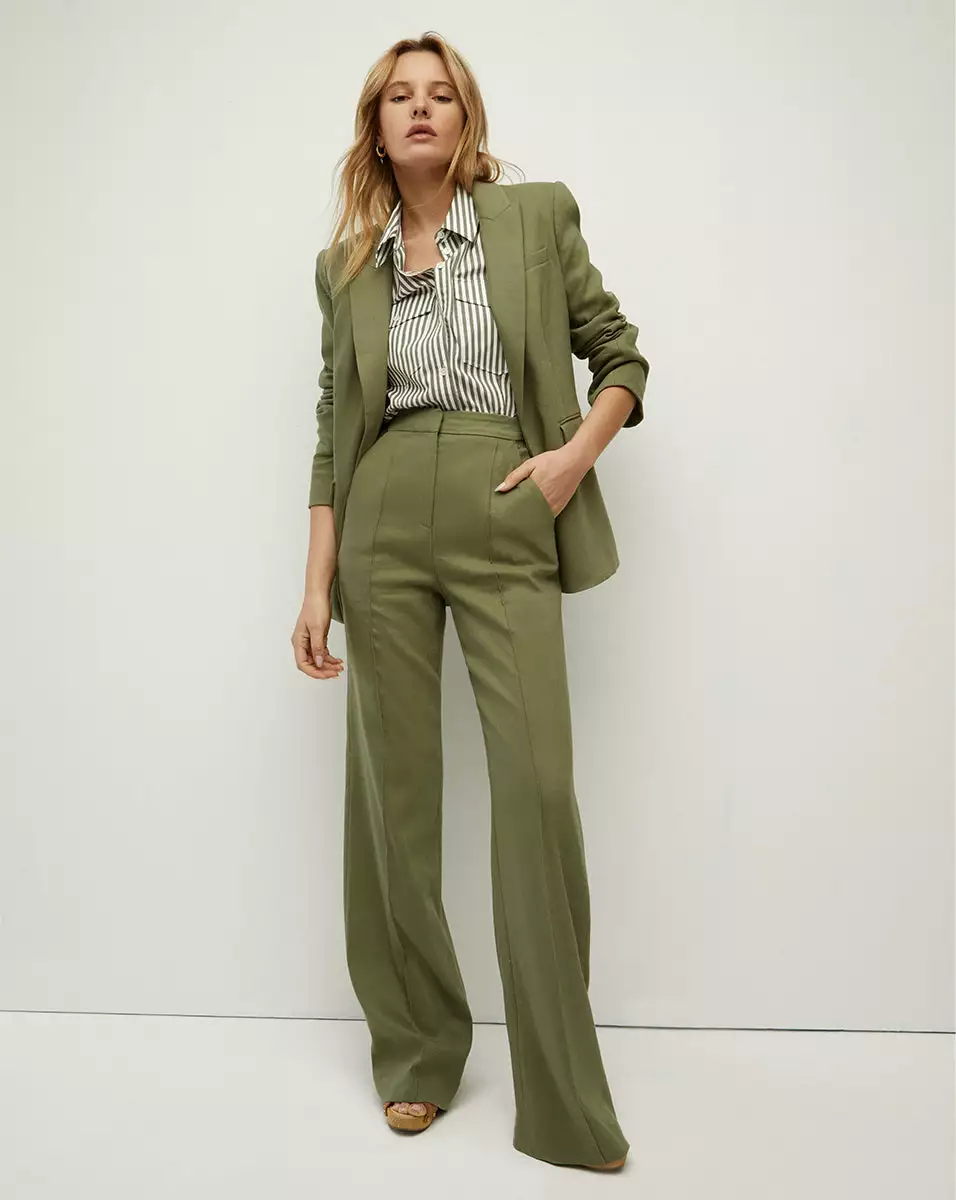 Veronica Beard Noda Linen Pant 5 Veronica Beard Noda Linen Pant - Image 5