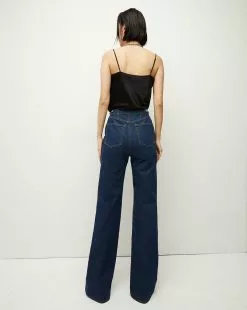 Veronica Beard Sola Cowl-Neck Silk Top -Veronica Beard Sales 2023 2307CHM0440531 BLK PRODUCT 03