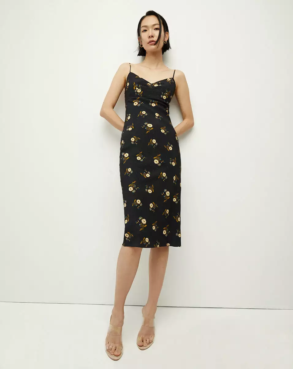 Veronica Beard Shara Floral Stretch-Silk Dress 2 Veronica Beard Shara Floral Stretch-Silk Dress - Image 2