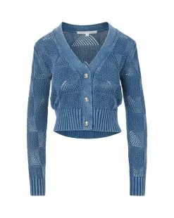 Veronica Beard Mirembe Cardigan -Veronica Beard Sales 2023 2307KN5009863 BLUE