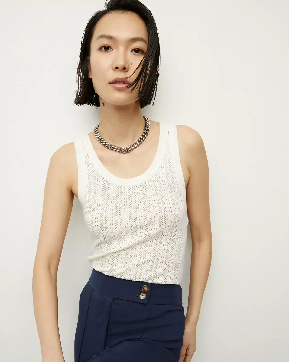 Veronica Beard Galli Knit Tank 6 Veronica Beard Galli Knit Tank - Image 6