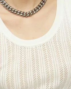 Veronica Beard Galli Knit Tank 17 Veronica Beard Galli Knit Tank -Veronica Beard Sales 2023 2307KN5369866 OFF WHITE PRODUCT 03