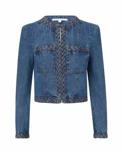 Veronica Beard Arrowe Denim Jacket 9 Veronica Beard Arrowe Denim Jacket -Veronica Beard Sales 2023 2307NV00510276 STONEBRIGHTBLUE