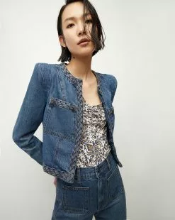 Veronica Beard Arrowe Denim Jacket