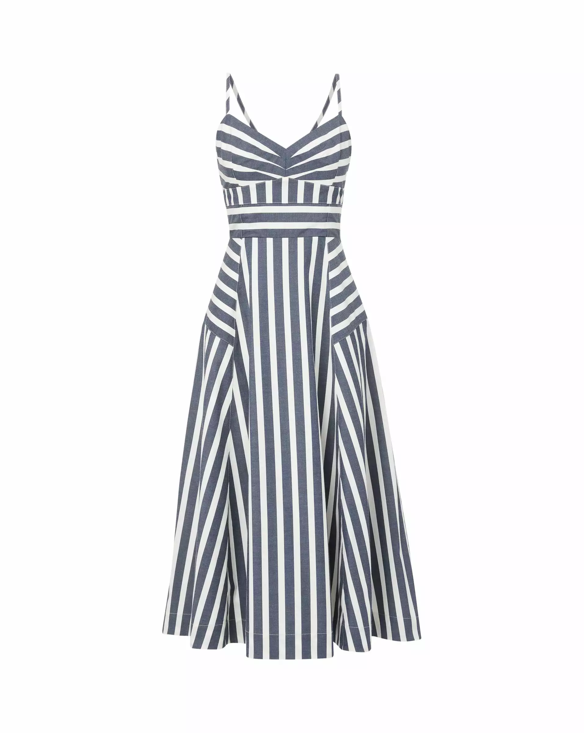 Veronica Beard Blige Striped Dress 5 Veronica Beard Blige Striped Dress - Image 5