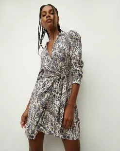 Veronica Beard Lavella Floral Wrap Dress